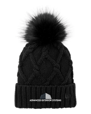 Faux Fur Pom Beanie - AES