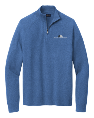 Men's Cotton Stretch 1/4-Zip Sweater - AES