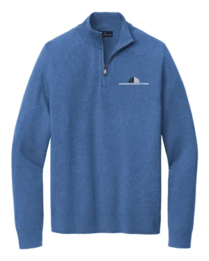 Men's Cotton Stretch 1/4-Zip Sweater - AES