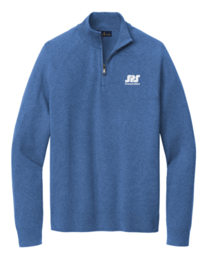 Men's Cotton Stretch 1/4-Zip Sweater - SPS