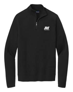 Men's Cotton Stretch 1/4-Zip Sweater - SPS