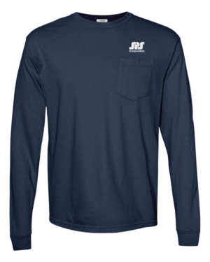 Men's Long Sleeve Pocket T-Shirt - SPS