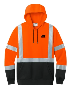 Men's Heavy-Duty Fleece Pullover Hoodie - SPS Safety