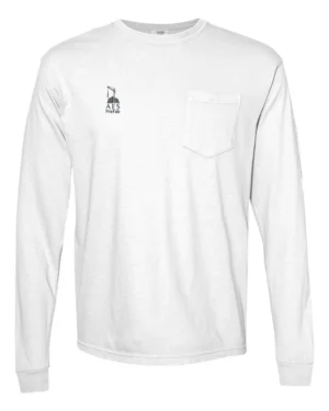 Men's Long Sleeve Pocket T-Shirt - AES PreFab