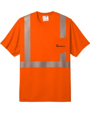 Men's Segmented Tape Tee - Safety