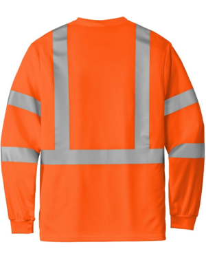 Men's Mesh Long Sleeve Tee - Safety - Image 3