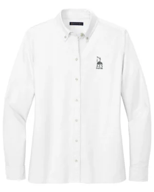 Women’s Casual Oxford Cloth Shirt - AES PreFab