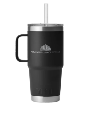 25oz Mug with Straw Lid - AES