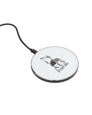 Round Wireless Phone Charging Pad - AES PreFab