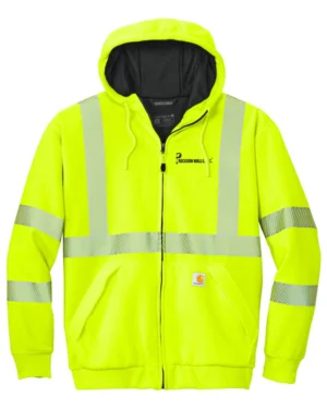 Men's Lined Full-Zip Sweatshirt - SAFETY