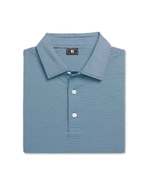 Men's Microfeeder Stripe Lisle Polo