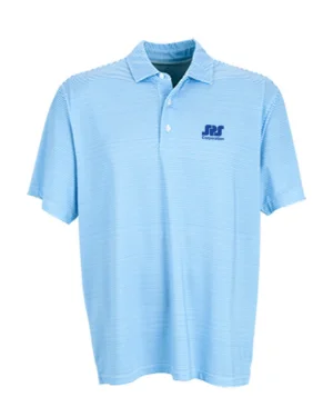 Men's Tonal Micro-Stripe Polo - SPS