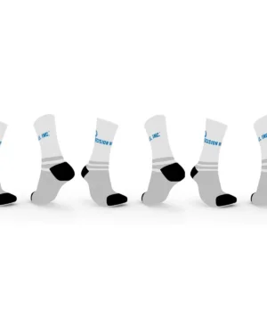 3-Pair Bundle - Sustainable High-Speed Premium Crew Socks