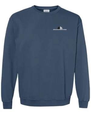 Men's Garment-Dyed Crewneck Sweatshirt - AES