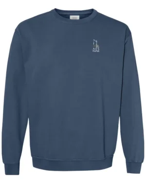 Men's Garment-Dyed Crewneck Sweatshirt - AES Pre Fab