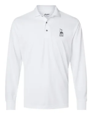 Men's Prescott Long Sleeve Polo - AES PREFAB