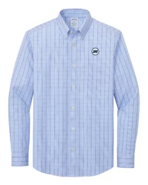 Men's Brooks Brothers Wrinkle-Free Stretch Patterned Shirt - SPS Circle